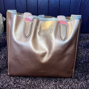 Coach Rose Gold Tote Bag